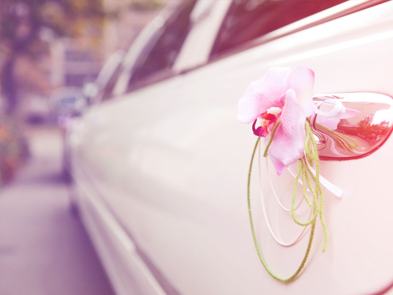 Wedding Limo White